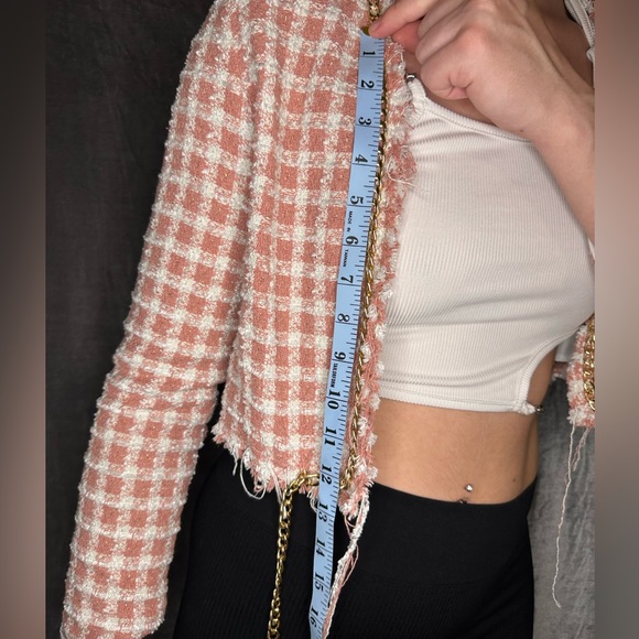 Pink patterned jacket - Picture 2 of 5